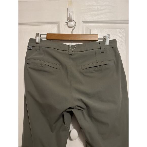 Lululemon Mens Commission Pant Classic 29" Warpstreme Grey Sage Size 30 - Picture 5 of 7
